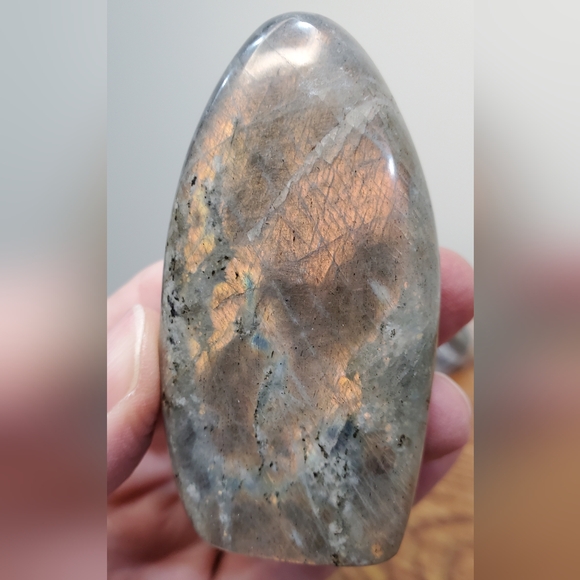 Labradorite Crystal Freeform, Two-Sided Flash - Picture 7 of 10